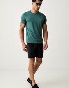 Puma тениска за трениране мъжка Essentials Solid cat Tee тюркоазена 525908