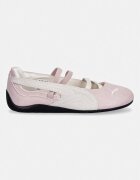 Puma Велурени балеринки Speedcat Ballet в черно 401287