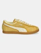 Puma Велурени маратонки Brasil The NeverWorn V в жълто 401643