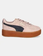 Puma Велурени маратонки Palermo Elevata Wns в розово 399348