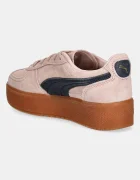 Puma Велурени маратонки Palermo Elevata Wns в розово 399348