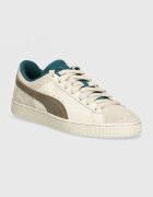 Puma Велурени маратонки Suede Play Paris в сиво 398190