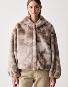 Puma яке дамско Street Glam бежово 637142