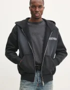 PURPLE BRAND Памучен суичър HWT FLEECE ZIP FRONT HOODY