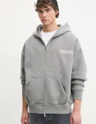 PURPLE BRAND Памучен суичър HWT FLEECE ZIP FRONT HOODY