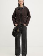 rag & bone дънки wide leg дамски Logan черни RJ2525H1FAN