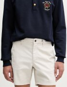 rag & bone къс панталон мъжки с памук бежов със стандартна талия RX2626S9WCH