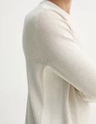 rag & bone Пуловер мъжки в бежово от лека материя MBS23S011UC11