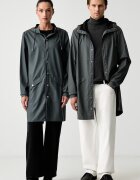 Rains непромокаемо яке Long Jacket W3 сиво 12020