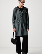 Rains непромокаемо яке Long Jacket W3 сиво 12020