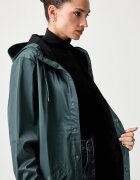 Rains непромокаемо яке Long Jacket W3 зелено 12020