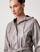 Rains преходно яке Curve Long Jacket W3 кафяво 18130