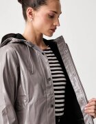 Rains преходно яке Curve Long Jacket W3 кафяво 18130