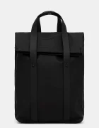Rains Раница 12780 2 Way Tote Backpack Mini в черно голям размер с изчистен дизайн 12780