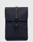 Rains Раница 13020 Backpacks в тъмносиньо голям размер с изчистен дизайн