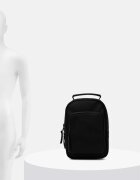 Rains Раница Book Daypack Mini W3 в черно малък размер с изчистен дизайн 13690-01