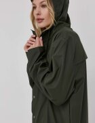Rains Яке 12020 Long Jacket в зелено с преходна изолация