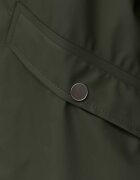 Rains Яке 12020 Long Jacket в зелено с преходна изолация