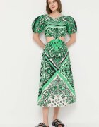 Red Valentino Памучна рокля