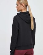 Reebok Суичър в черно с качулка с изчистен дизайн