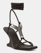 Rick Owens Lilies Кожени сандали Cantilever 8 Hydra Sandals