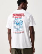 Rip Curl тениска мъжка от памук SHAPER ADDRESS бяла 133MTE