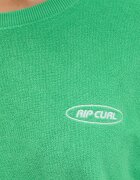 Rip Curl уголемен суичър дамски с памук зелен 076WFL