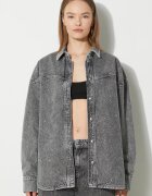 ROTATE Дънкова риза Rhinestone Denim Shirt