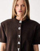 ROTATE жилетка дамска с добавен кашмир кафява 1161861667