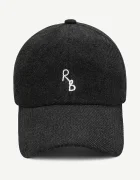 RUSLAN BAGINSKIY Капела Baseball Cap в черно BSB033/041-C-JNS