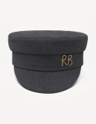 RUSLAN BAGINSKIY Каскет Baker Boy Cap в сиво KPC030-CA-MRB