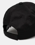 RUSLAN BAGINSKIY Шапка с козирка Monogram-embellished Baseball Cap в черно с изчистен дизайн BSB033-CP-PWRB