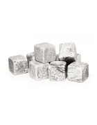Sagaform Блокчета за уиски Whiskeystenar 2 x 2 cm (9 броя) в сиво