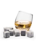 Sagaform Блокчета за уиски Whiskeystenar 2 x 2 cm (9 броя) в сиво