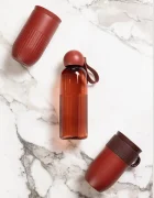 Sagaform Бутилка за вода Ture 600 ml в червено
