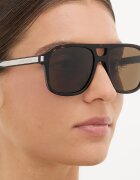 Saint Laurent Авиаторски слънчеви очила кафяви SL 881