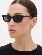 Saint Laurent слънчеви очила дамски черни SL M160