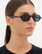 Saint Laurent слънчеви очила дамски черни SL M161