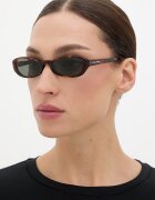 Saint Laurent слънчеви очила дамски кафяви SL 871 SUE