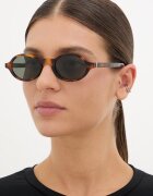 Saint Laurent слънчеви очила дамски кафяви SL M161