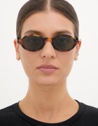 Saint Laurent слънчеви очила дамски кафяви SL M161