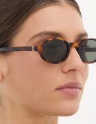 Saint Laurent слънчеви очила дамски кафяви SL M161