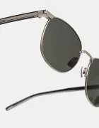 Saint Laurent Слънчеви очила в сребристо SL 747