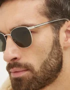 Saint Laurent Слънчеви очила в сребристо SL 747