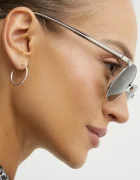 Saint Laurent Слънчеви очила в сребристо SL 747