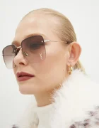 Saint Laurent Слънчеви очила в златисто SL 312 M
