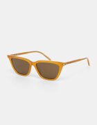 Saint Laurent слънчеви очила wayfarer дамски кафяви SL 889 SULPICE THIN