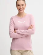 Salewa Спортна блуза с дълги ръкави Eagle Solidlogo Dry