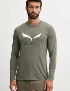 Salewa Спортна блуза с дълги ръкави Solidlogo