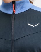 Salewa Суичър за спортове на открито Puez Cammino в черно с изчистен дизайн 00.0000029095